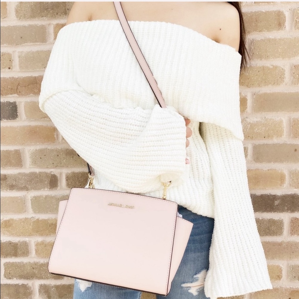 👜💕 Michael kors crossbody pink - Picture 2 of 3